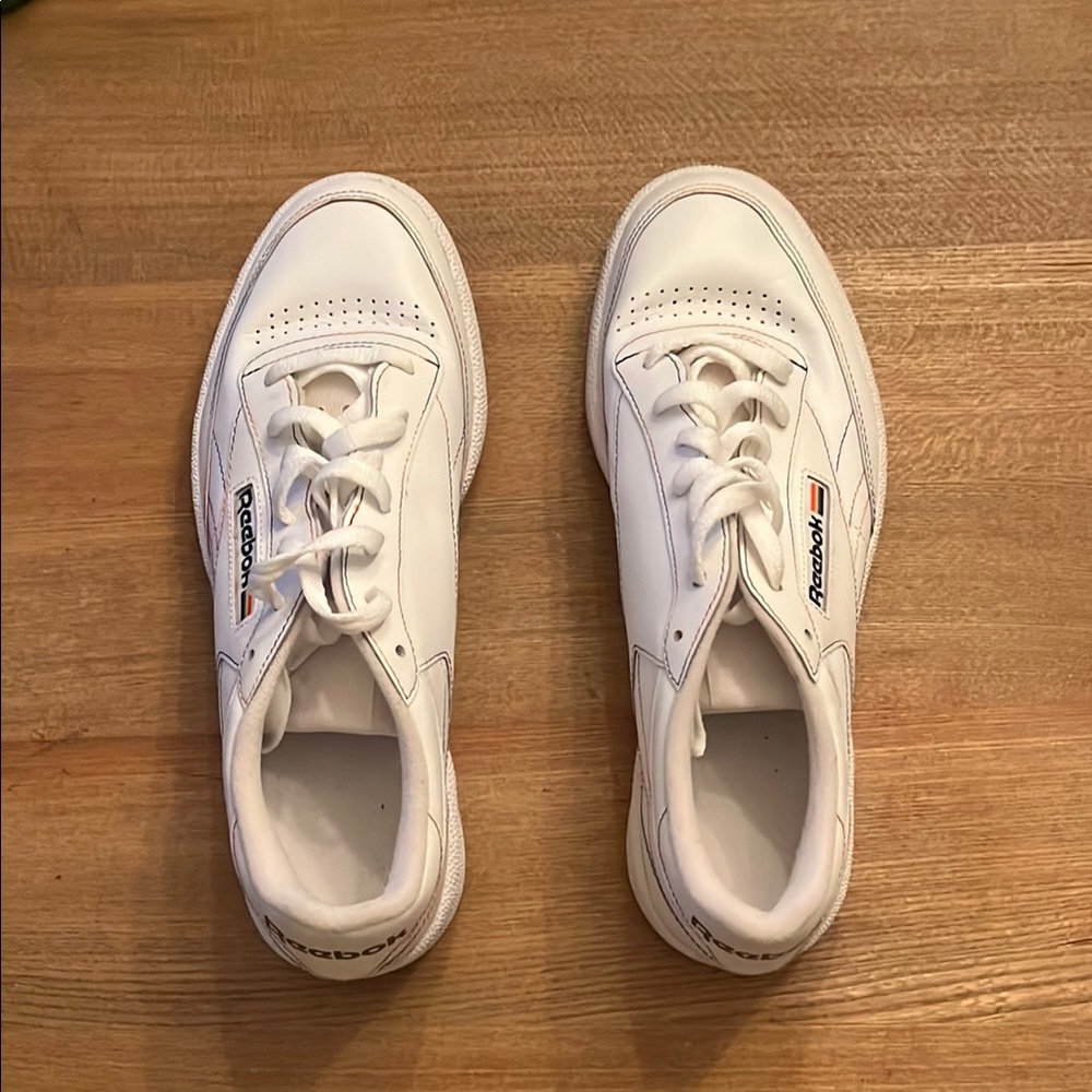 Reebok Men’s White Athletic Shoes